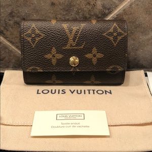 Louis Vuitton Monogram 6 Ring Key Holder Multicles